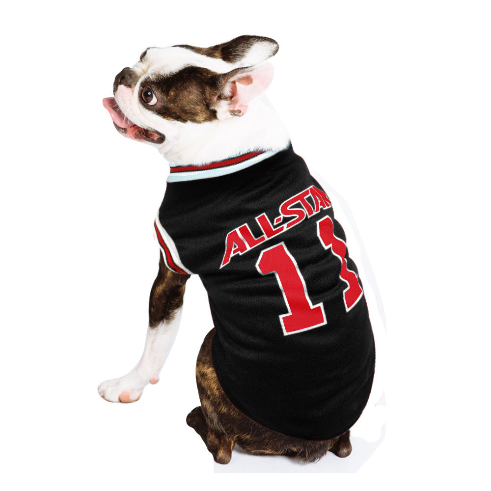 Canotta Estiva per Cani – Tema All Star NBA