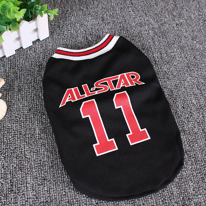 Canotta Estiva per Cani – Tema All Star NBA