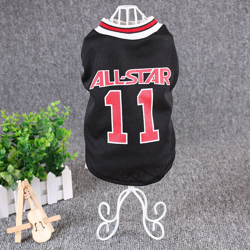 Canotta Estiva per Cani – Tema All Star NBA