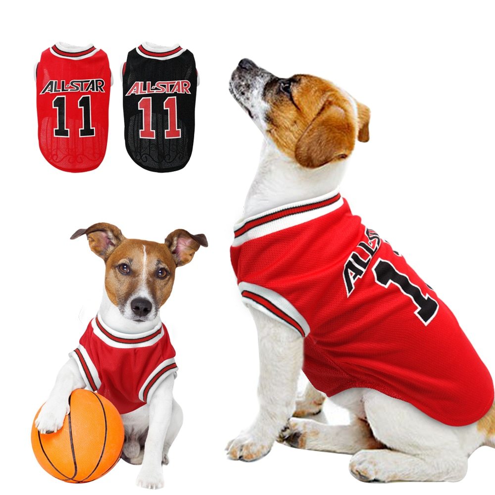 Canotta Estiva per Cani – Tema All Star NBA