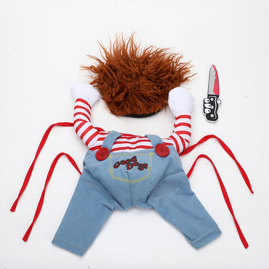 Costume di Halloween per Cani – Outfit Divertente e Regolabile per Feste e Cosplay