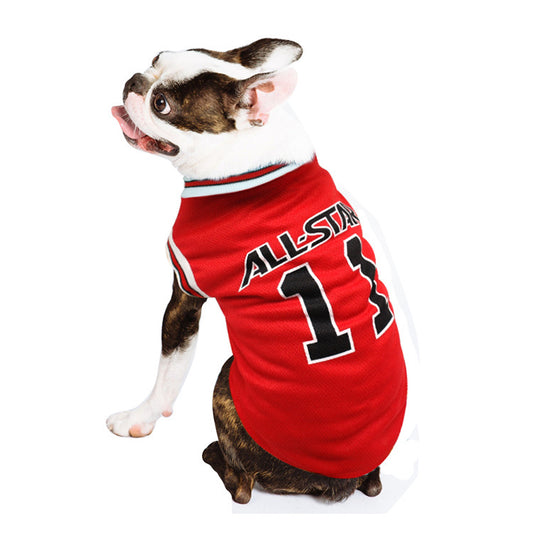 Canotta Estiva per Cani – Tema All Star NBA