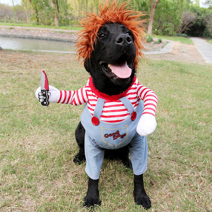 Costume di Halloween per Cani – Outfit Divertente e Regolabile per Feste e Cosplay