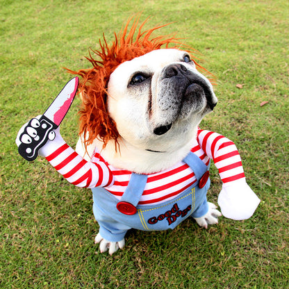 Costume di Halloween per Cani – Outfit Divertente e Regolabile per Feste e Cosplay