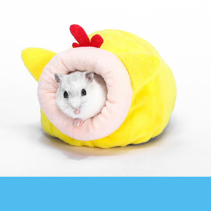 Nido in Cotone Caldo per Criceti e Piccoli Animali