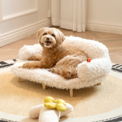 Letto in Legno per Cani e Gatti | Cuccia di Lusso e Sicurezza